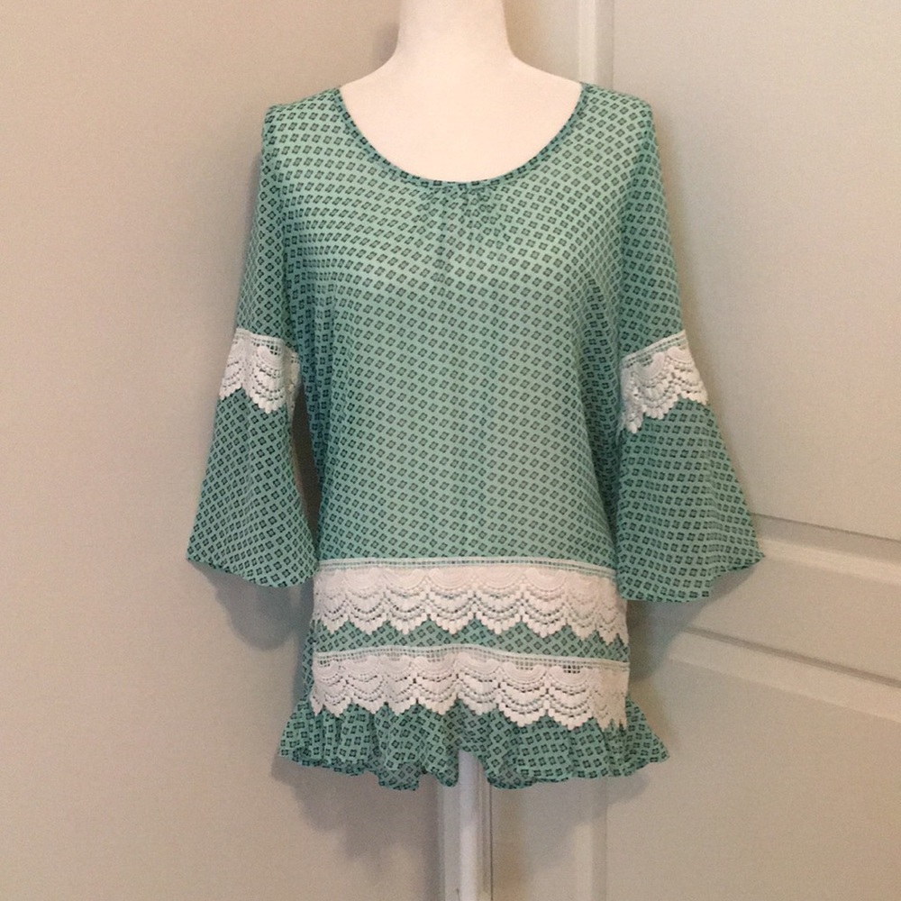 Jodifl Tunic Dress Top Blouse